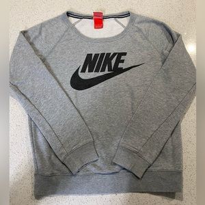 Grey Nike Crewneck Size Small